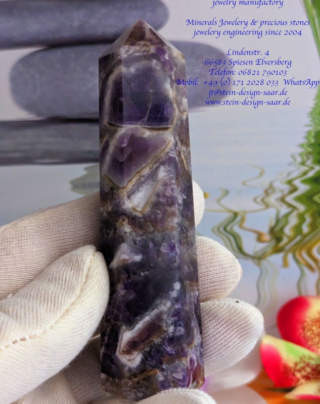 chakra Amethyst Turm