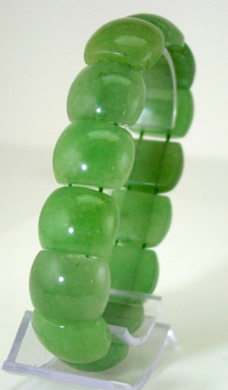 Aventurin Edelstein Halbkugeln Armband