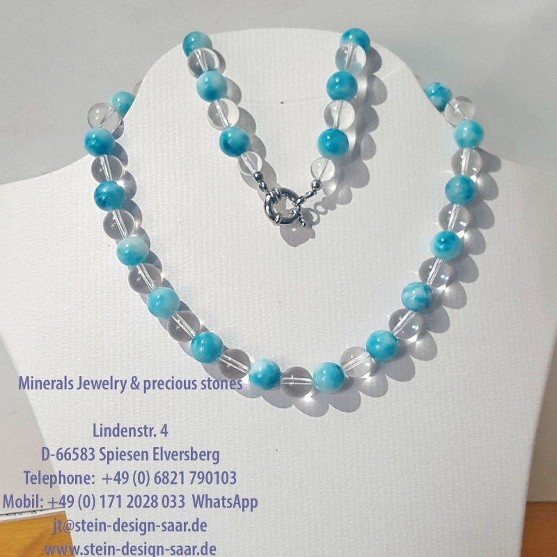 *Neu* Larimar Kette