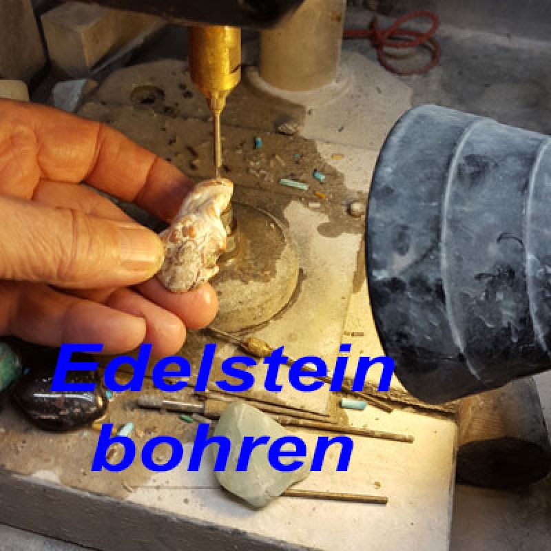 wir bohren Edelsteine