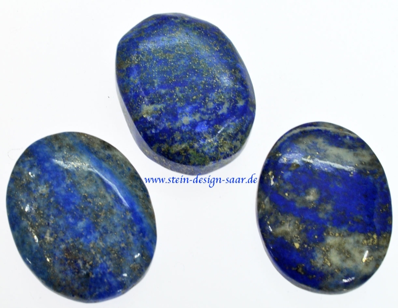 Lapislazuli Handschmeichler Blau