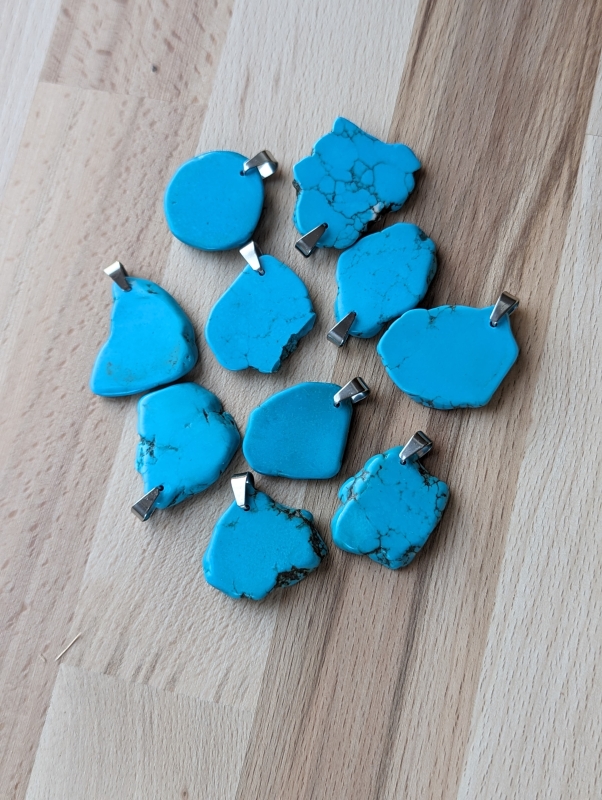 Mineralien Blau/Türkis