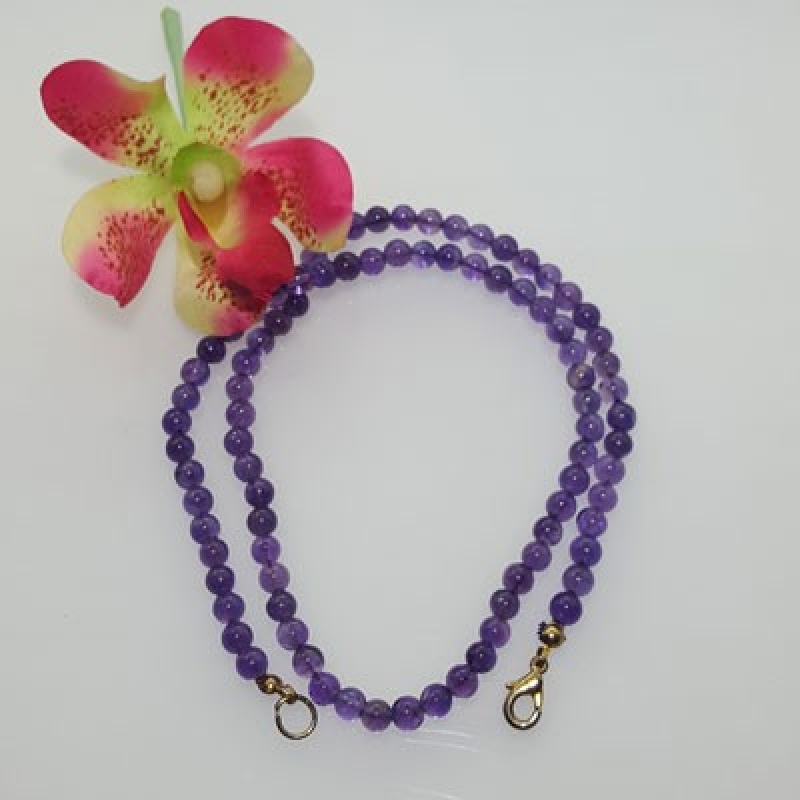 Amethyst Lila Kette