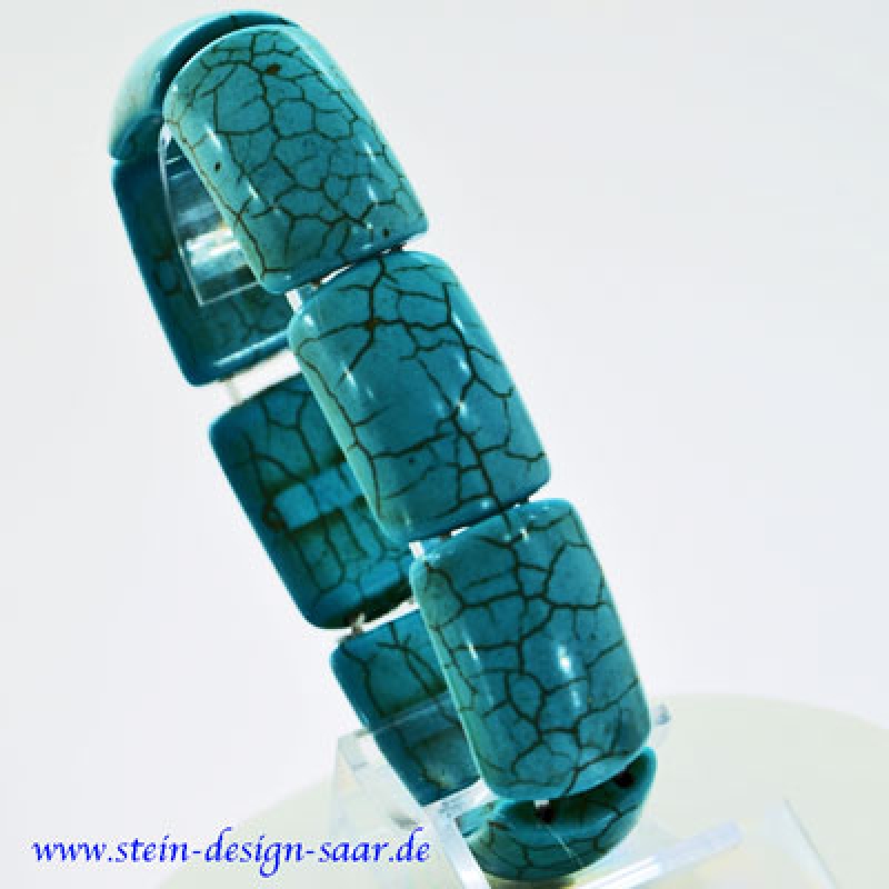 Türkis Armband Rechteckform