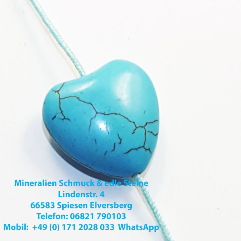 Türkisblaues Herz