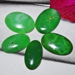 Chrysopras Oval Cabochon Qualität AAA X