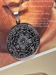 Sieben Erzengel Amulett Edelstahl Pendagramm